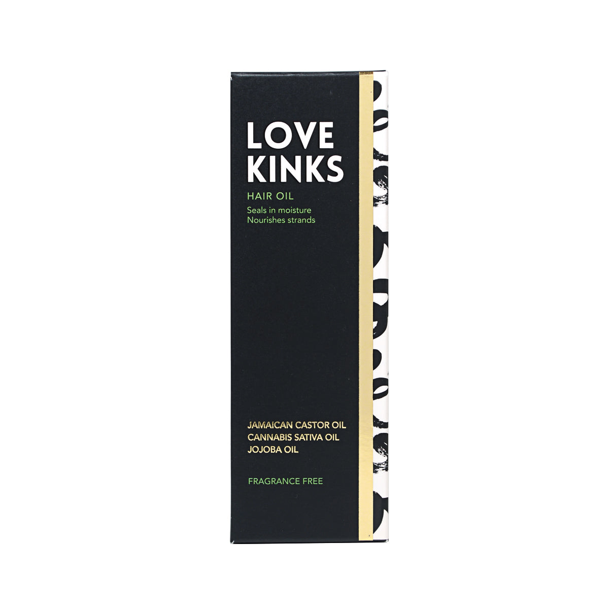 Hair Oil with Jamaican Castor Oil, Cannabis Sativa Oil and Jojoba Oil. Fragrance Free