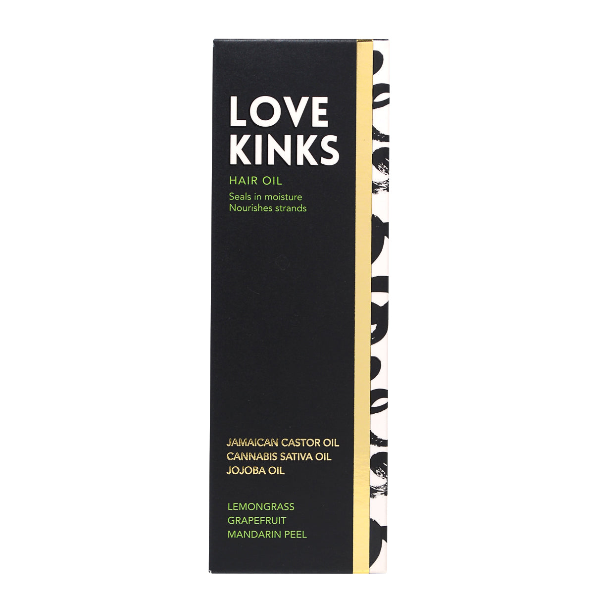 Hair Oil with Jamaican Castor Oil, Cannabis Sativa Oil and Jojoba Oil. Fragranced