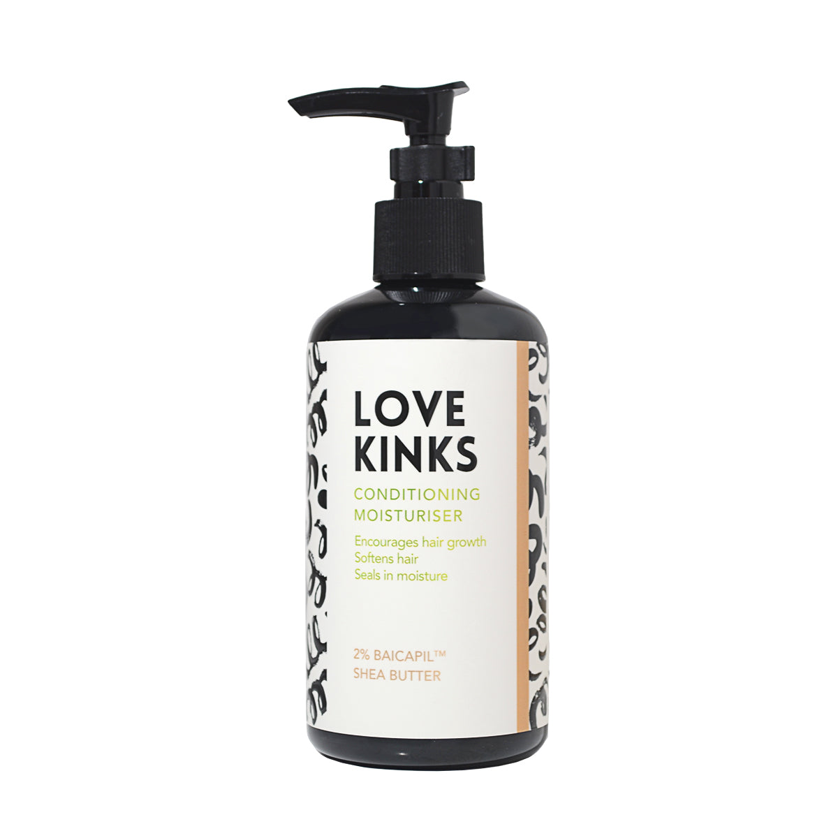 Conditioning Moisturiser with Baicapil and Shea Butter. Fragranced