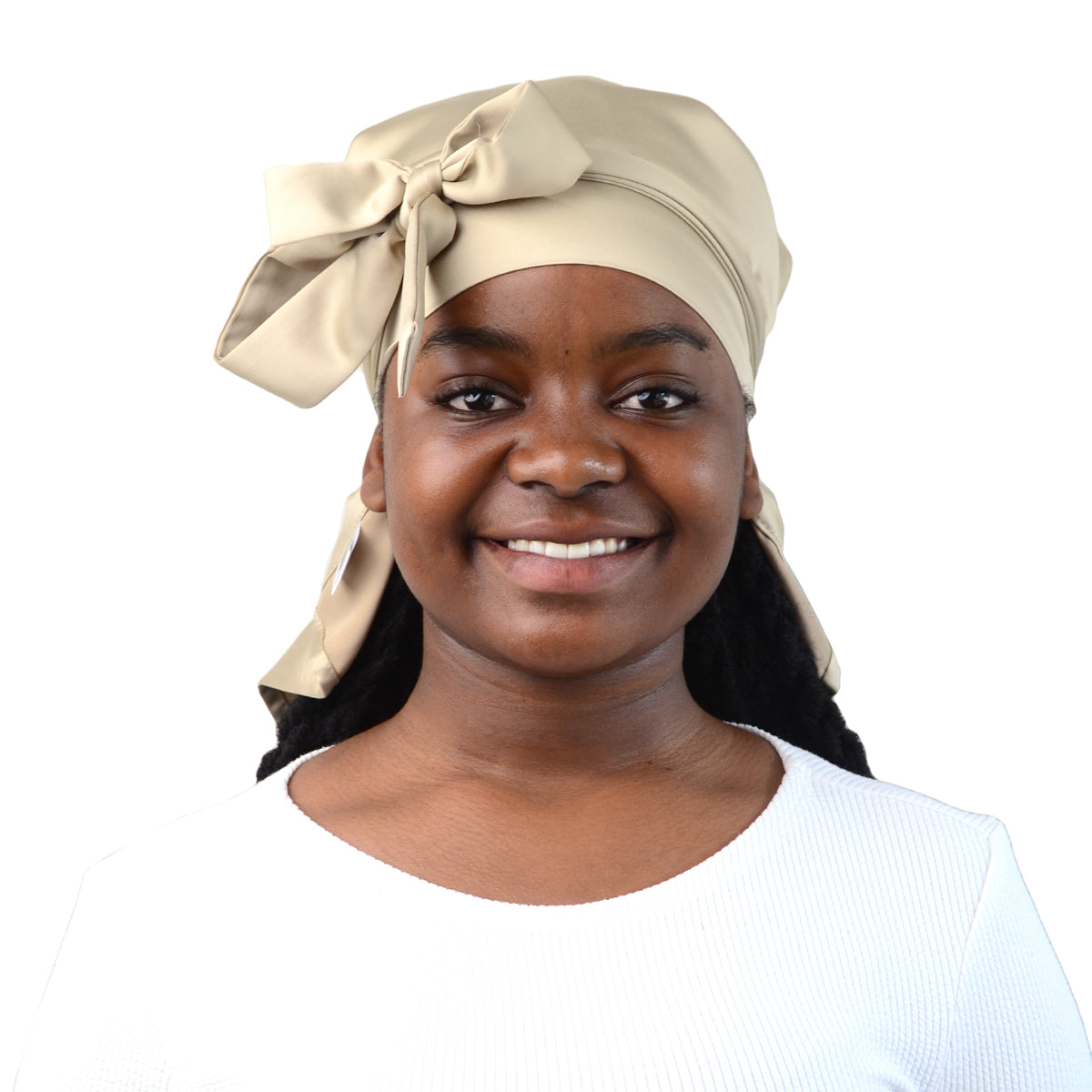 Pre-order Champagne adult satin doek