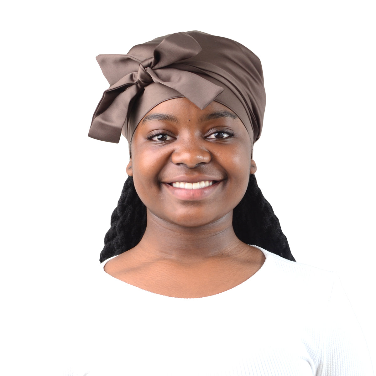 Pre-order Brown adult satin doek