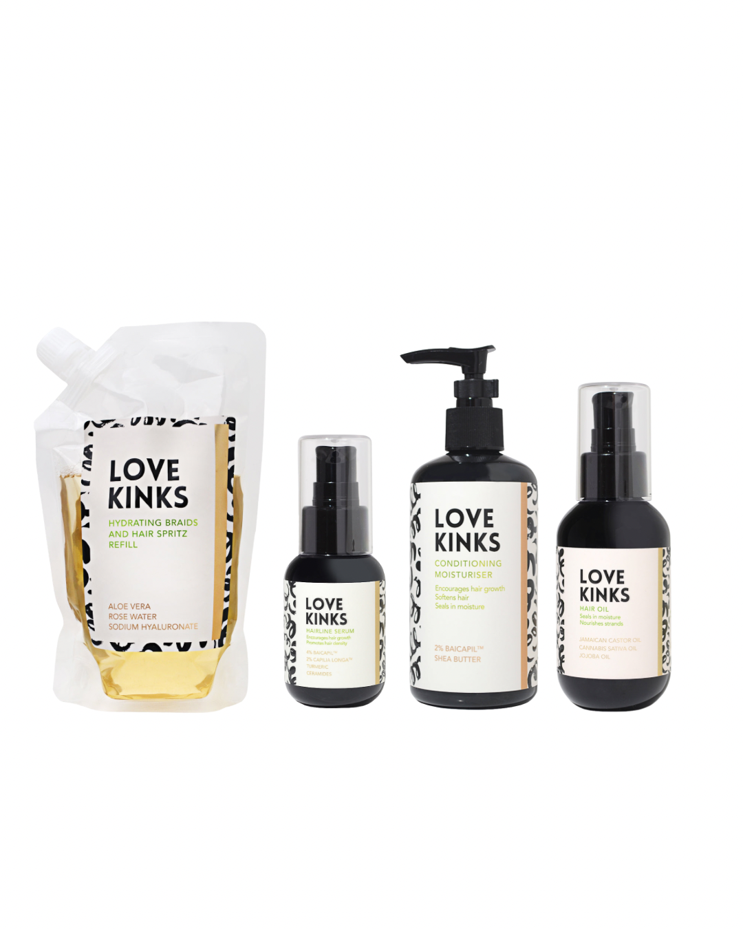 PRE-ORDER 4 Step routine with a Spray Refill, Serum, Oil and Moisturiser.