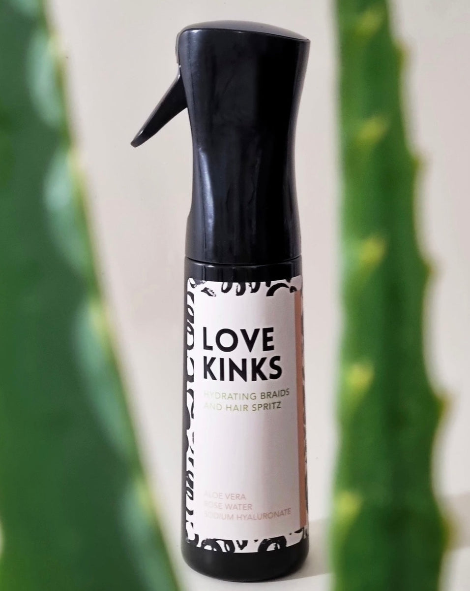 Braids and hair spritz LOVE KINKS