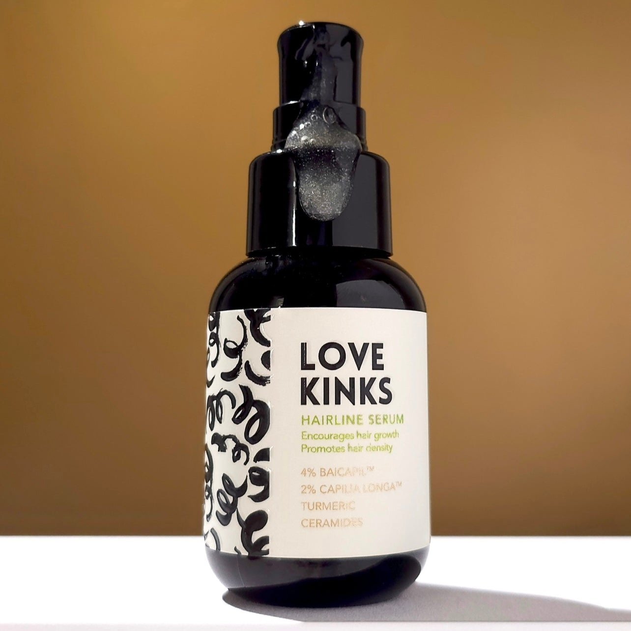 Hairline serum fragranced with Baicapil™. Capilia Longa™. Castor Oil.