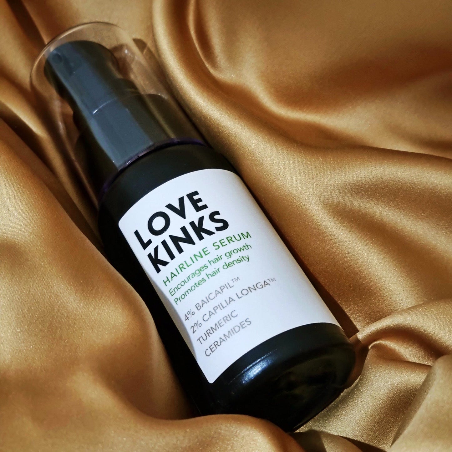 Hairline serum fragrance free with Baicapil™. Capilia Longa™. Castor Oil.