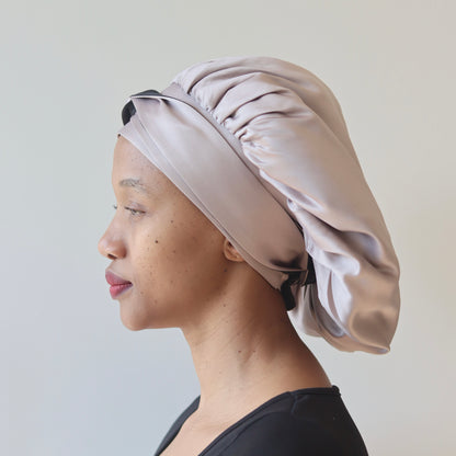 Pre-order Blush pink adult thick satin bonnets