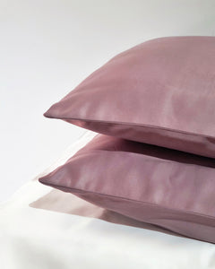 Standard size satin pillowcases set