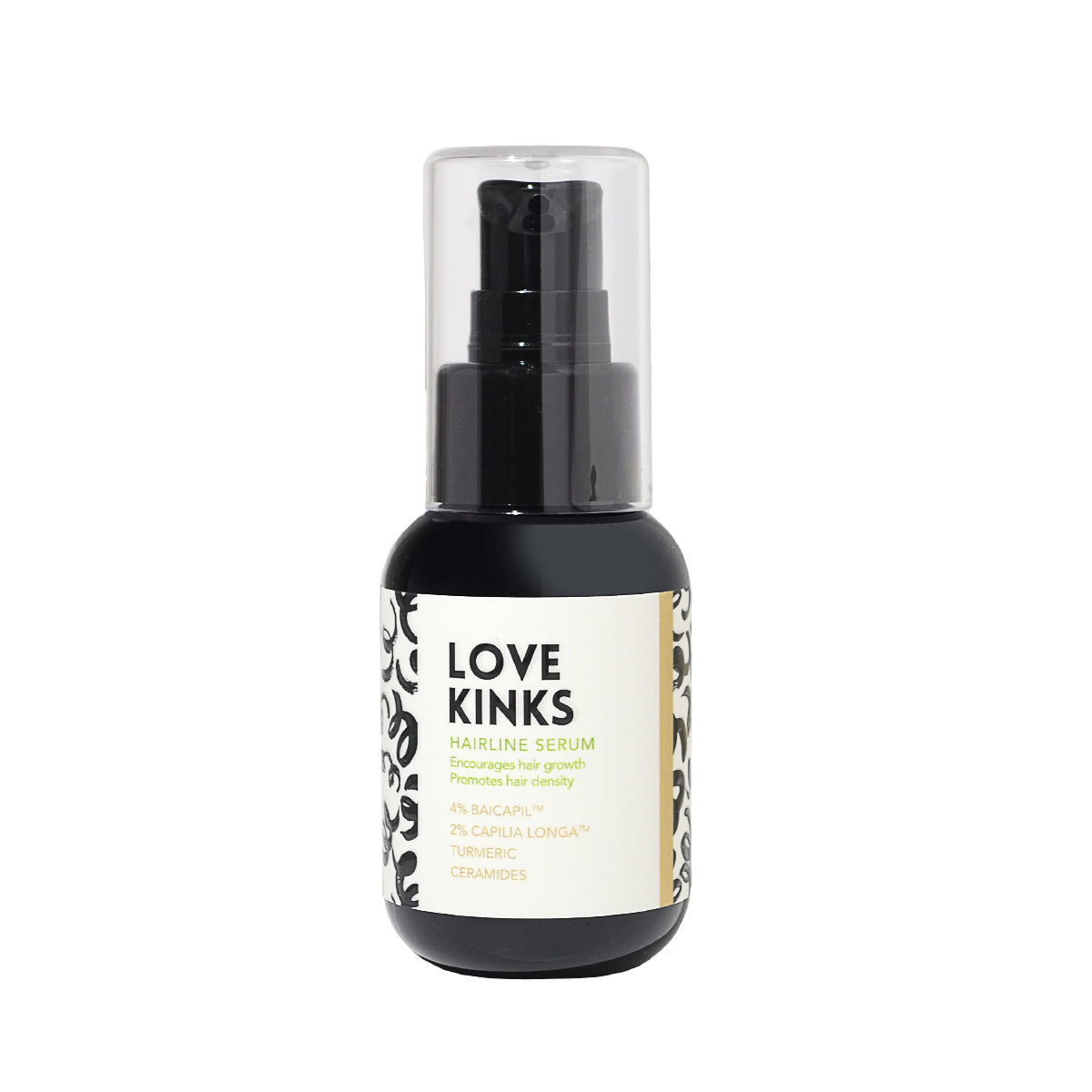 Hairline serum fragrance free with Baicapil™. Capilia Longa™. Castor Oil.