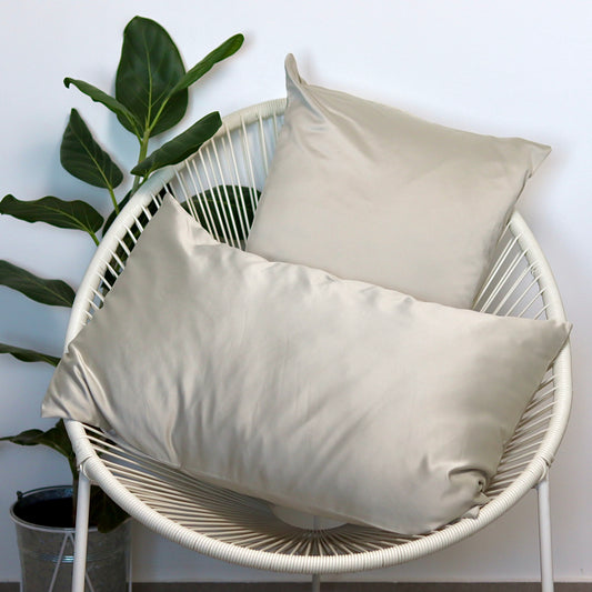 Pre-order Champagne standard size satin pillowcases set