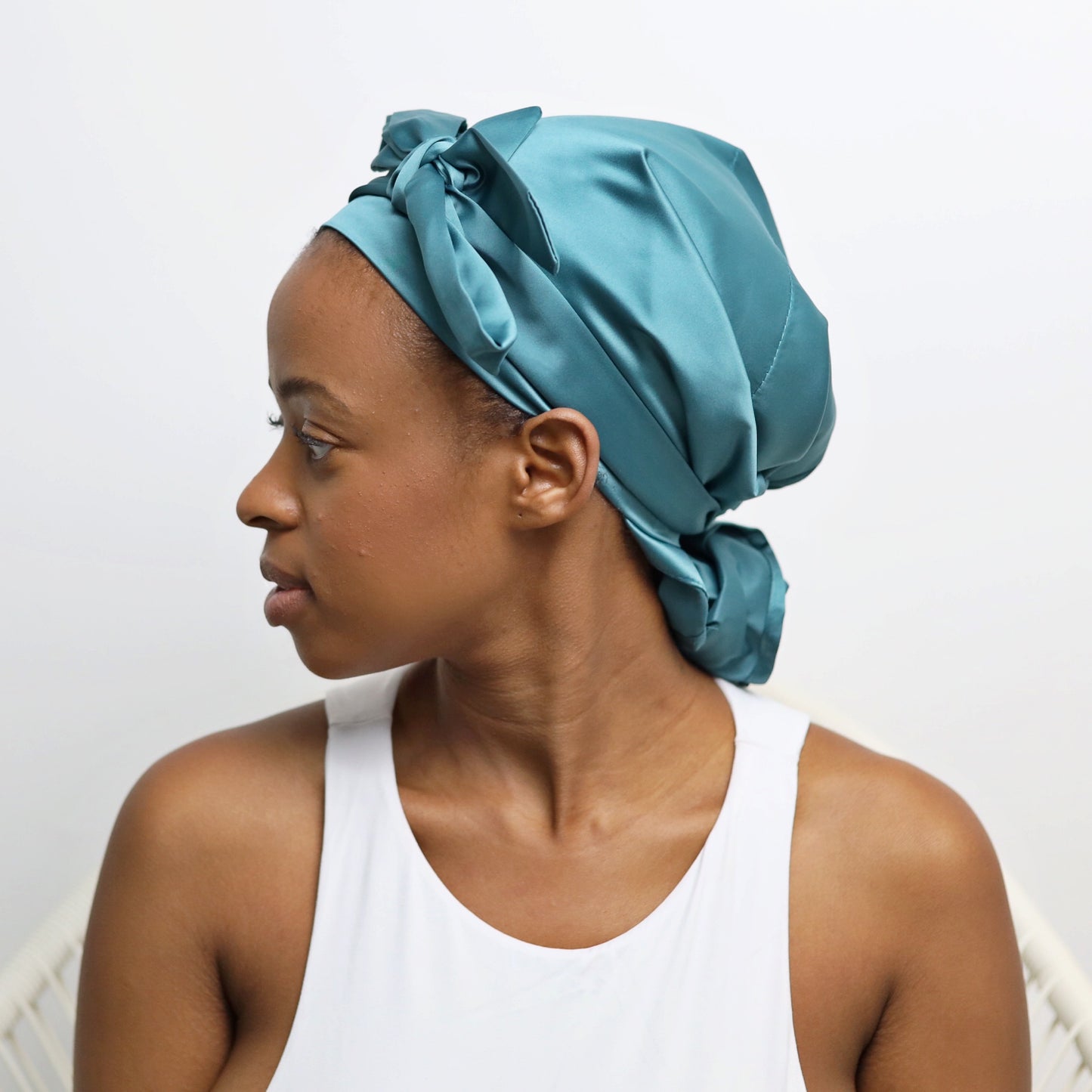 Pre-order Green adult satin doek