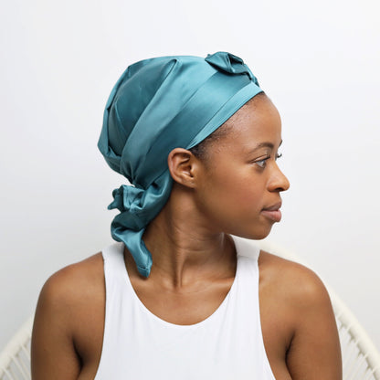 Pre-order Green adult satin doek