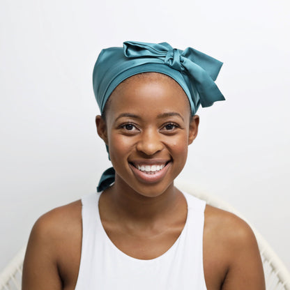 Pre-order Green adult satin doek