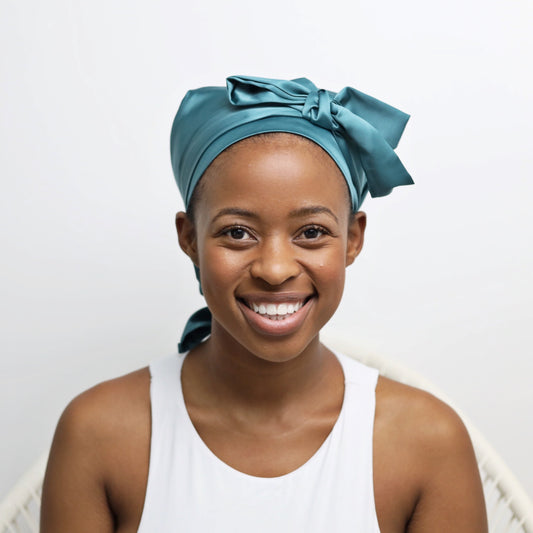 Pre-order Green adult satin doek