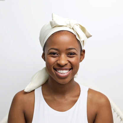Pre-order Cream adult satin doek