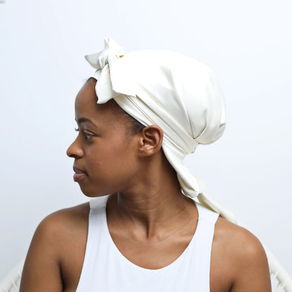 Pre-order Cream adult satin doek