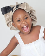 Kiddie satin bonnets Age 2-9