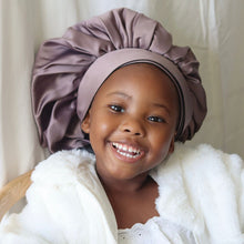 Load image into Gallery viewer, Kiddie satin bonnets Age 2-9
