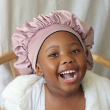 Load image into Gallery viewer, Kiddie satin bonnets Age 2-9
