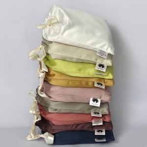 Standard size satin pillowcases set