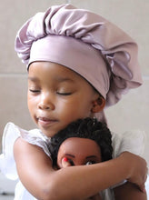 Load image into Gallery viewer, Kiddie satin bonnets Age 2-9
